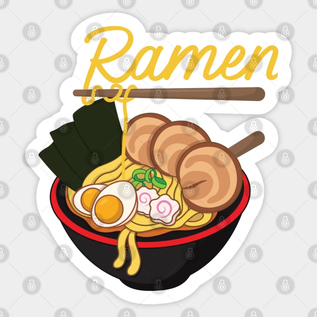 Yummy Ramen Lover Sticker by PincGeneral